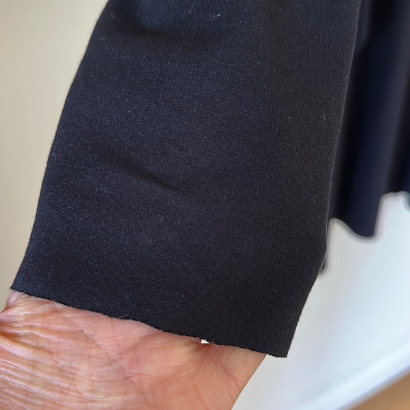 COS Black Layered Long Sleeve Dress (size M) - Picture 4 of 10